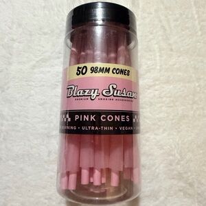 Blazy Susan Pink Cones 50 Pack 98mm
